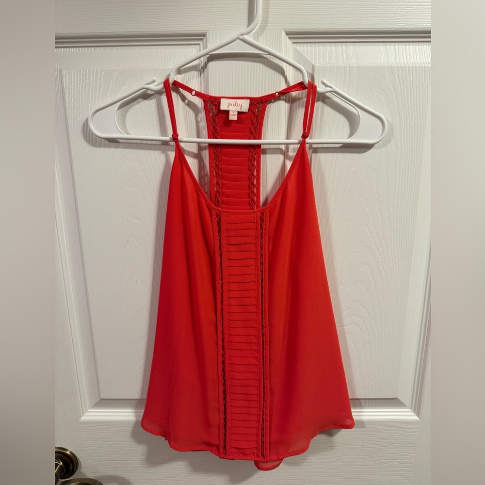 Pixkely spaghetti strap blouse